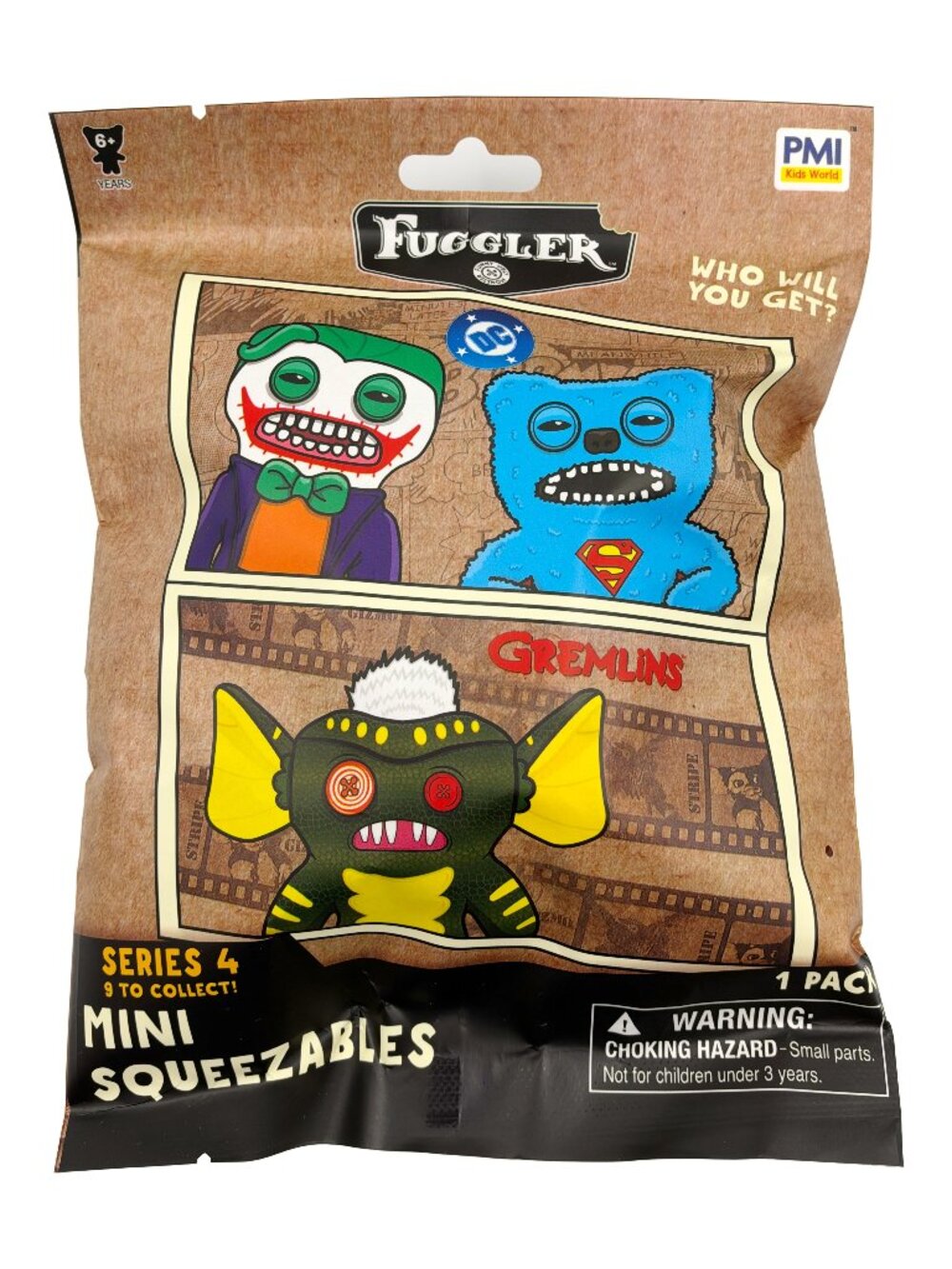Fuggler Mini Squeezables Series 4 Mystery Blind Bag Squeeze Figure Sealed